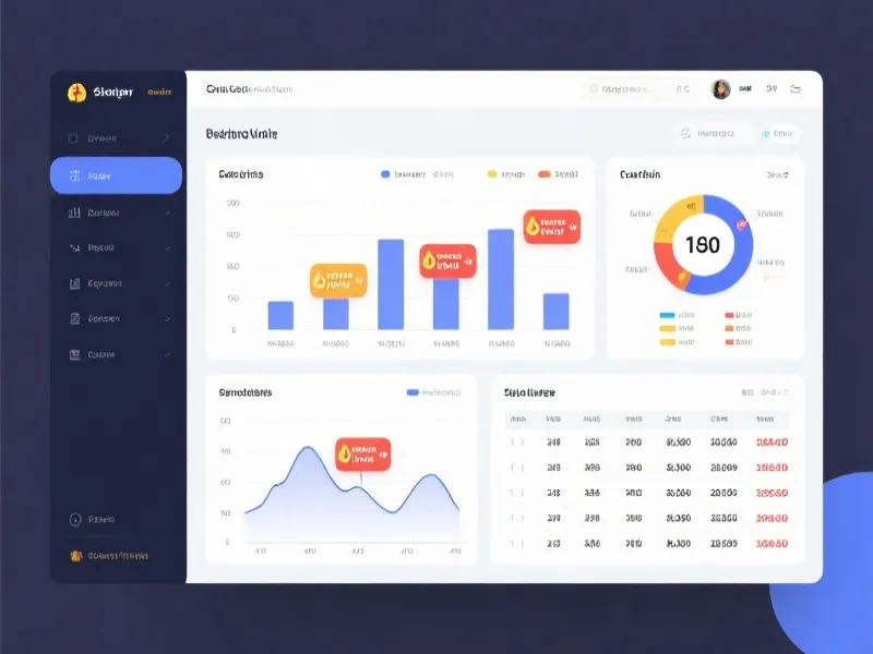 Data Dashboard Interface